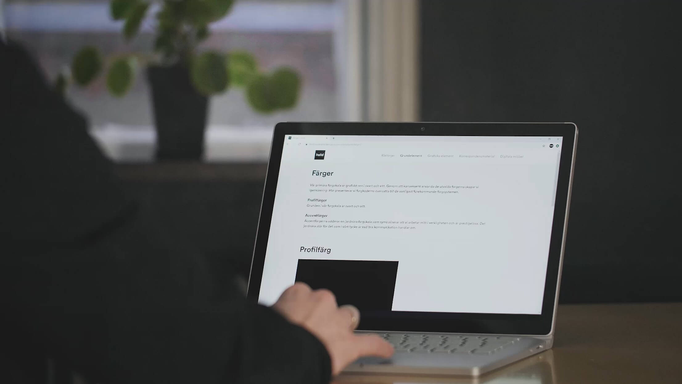 Profilmanual online Ourbrand