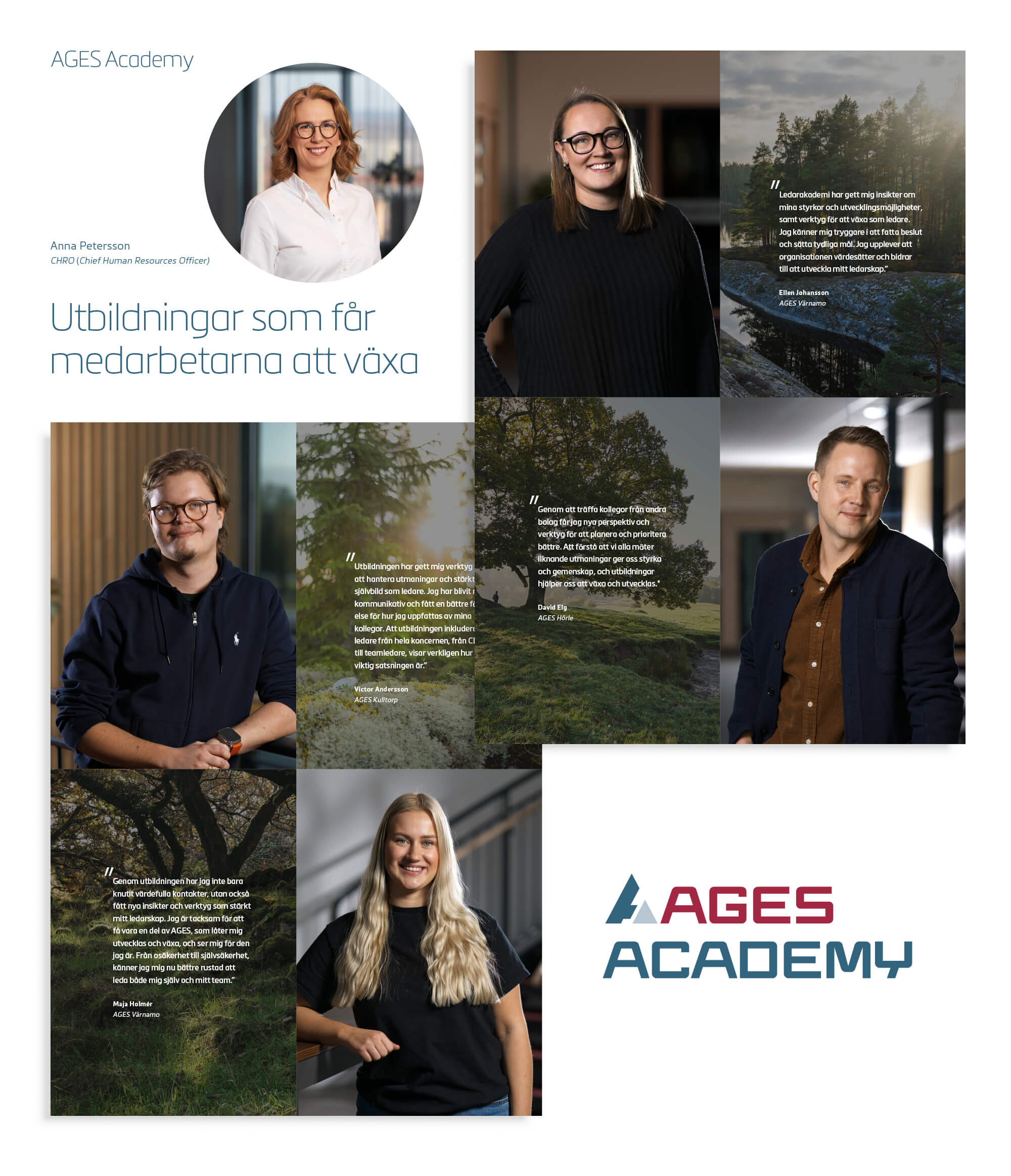 Hstd webb- & reklambyrå case AGES