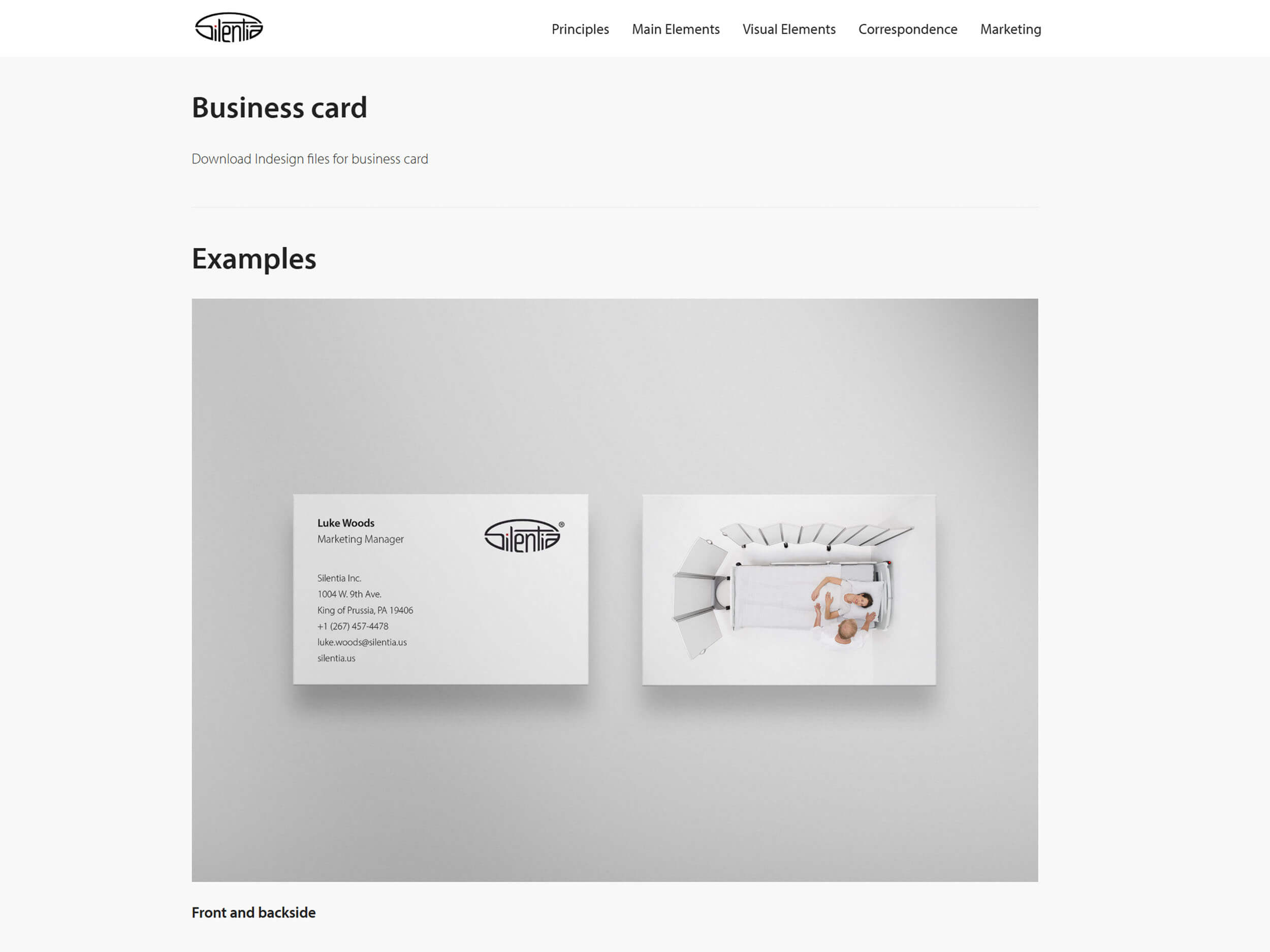Silentia grafisk profilmanual online