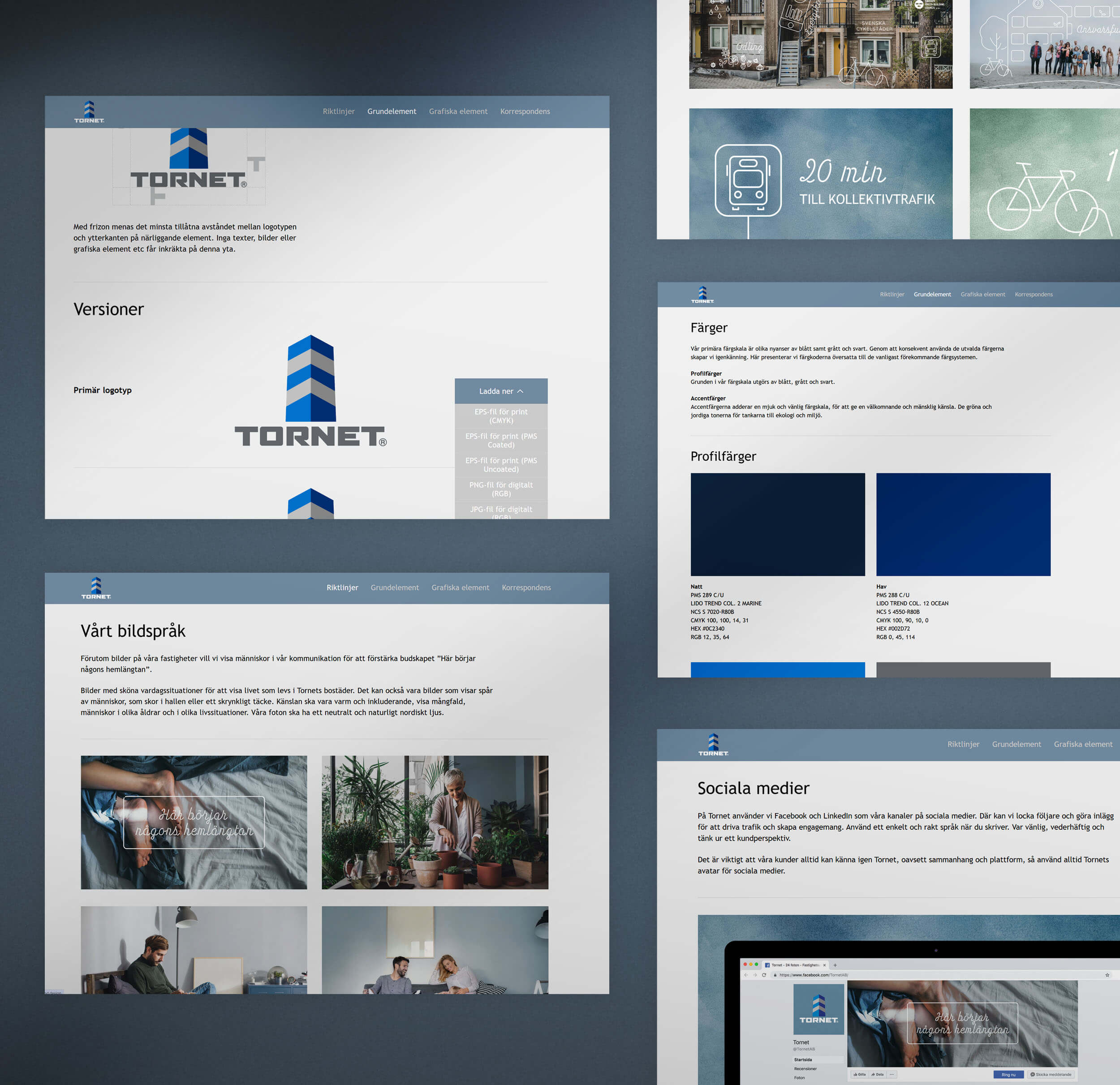 Tornet grafisk profilmanual online