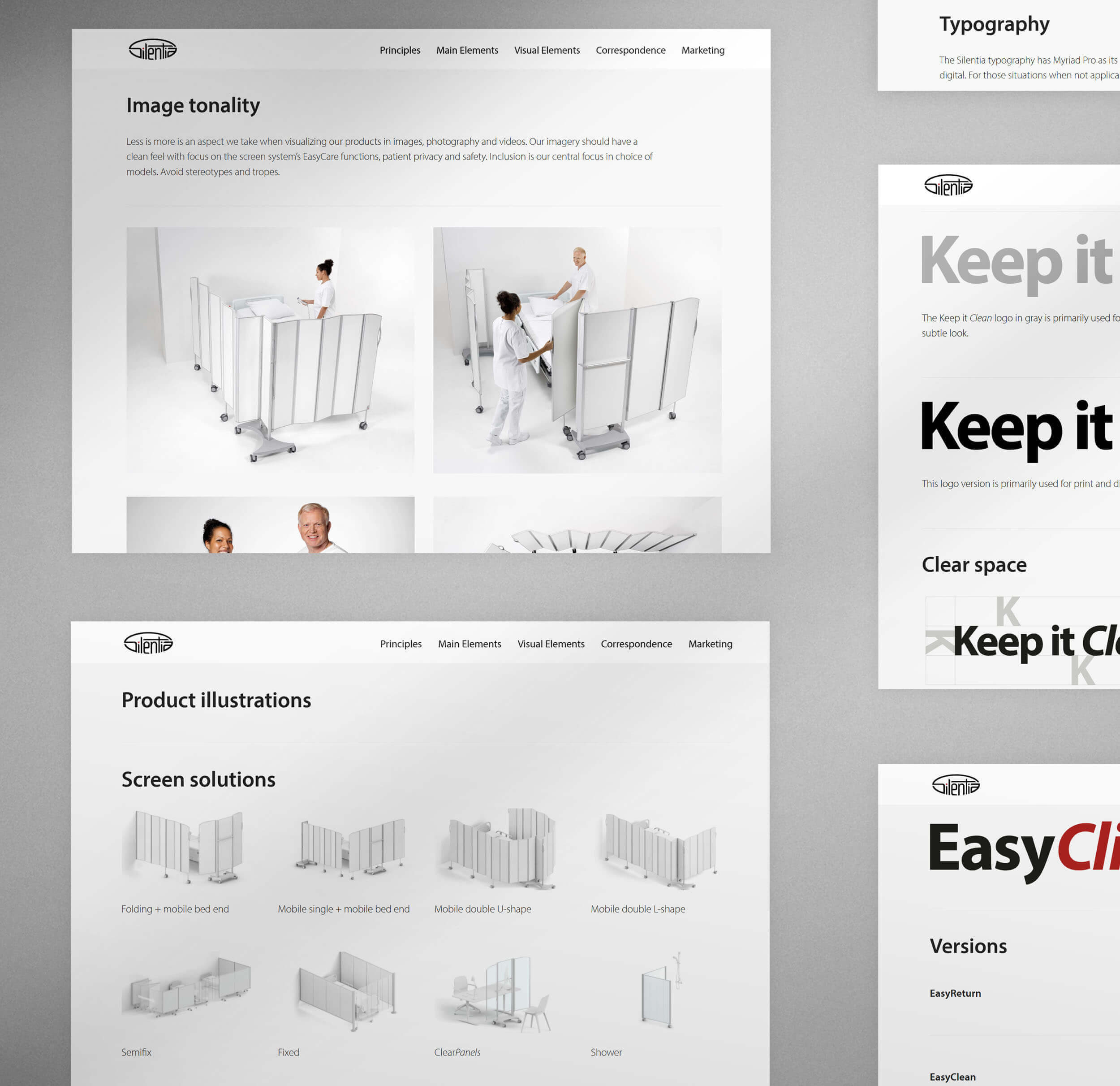 Silentia grafisk profilmanual online