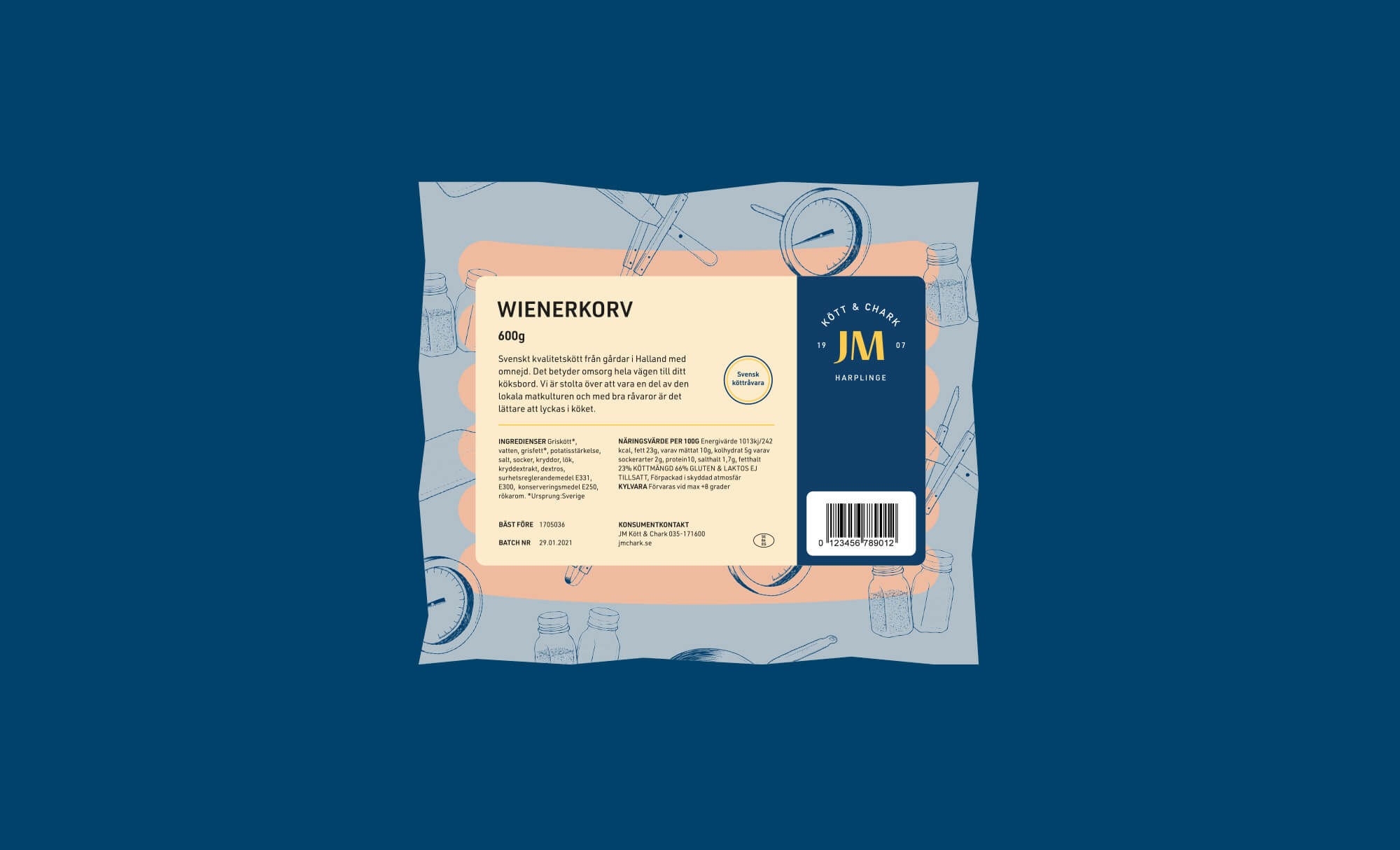 Hstd webb- & reklambyrå case JM Chark