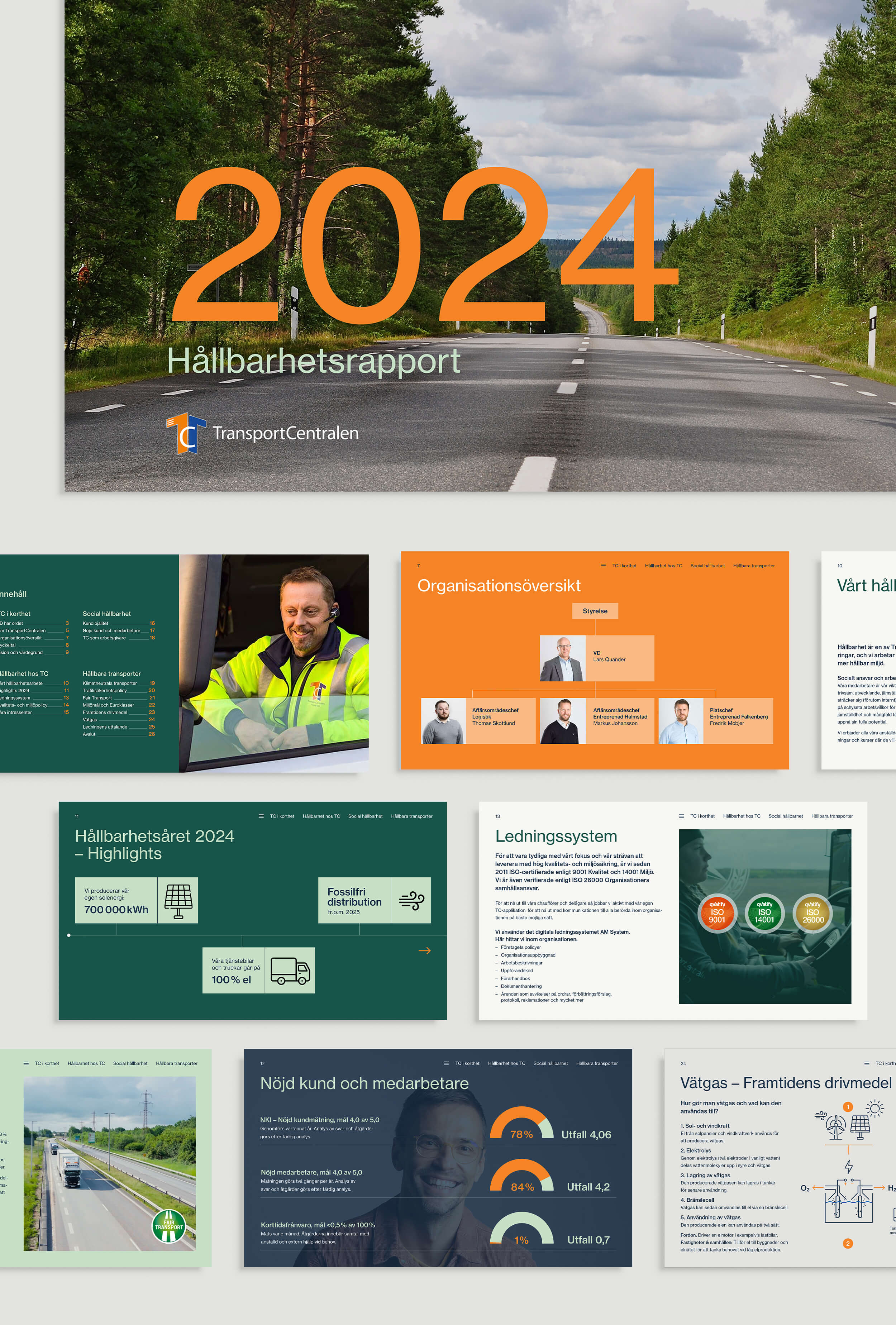 Hstd webb- & reklambyrå case TransportCentralen